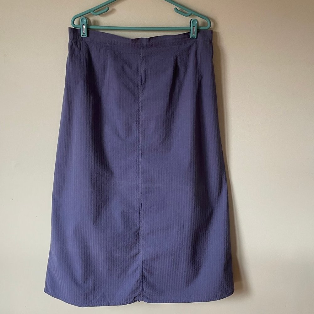 Flax Purple Maxi Skirt